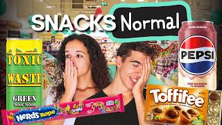 Experimentando COMIDA ESTRANHA da NORMAL 😨