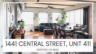 The Dakota Lofts: 1441 Central Street, Unit 411, Denver, CO 80211 The Dakota Lofts: 1441 Central Street, Unit 411, Denver, CO 80211