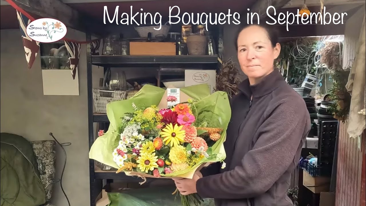 Making Bouquets in September // Stems by Suzanne Cut Flower Garden 🌸