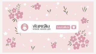Cute Aesthetic Subscribe Button with Green Screen #9 - Vitamejiku Update
