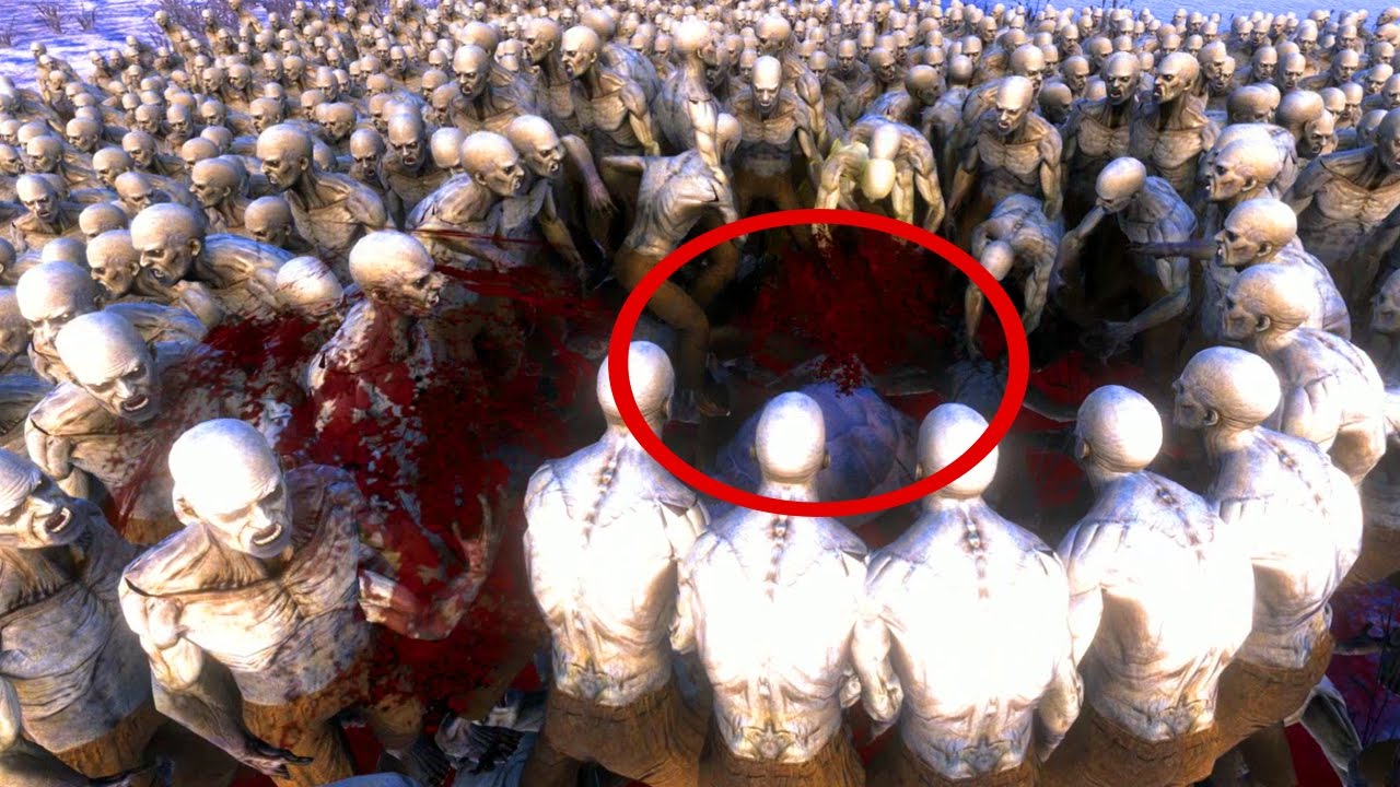 1000 ZOMBIES VS 1 TORTUGA | Ultimate Epic Battle Simulator indie juegos rpg