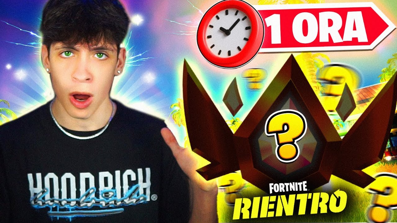 CHE RANK RIESCO A RAGGIUNGERE IN UN'ORA IN RIENTRO?🔥 | 1H RANKED SPEEDRUN #4