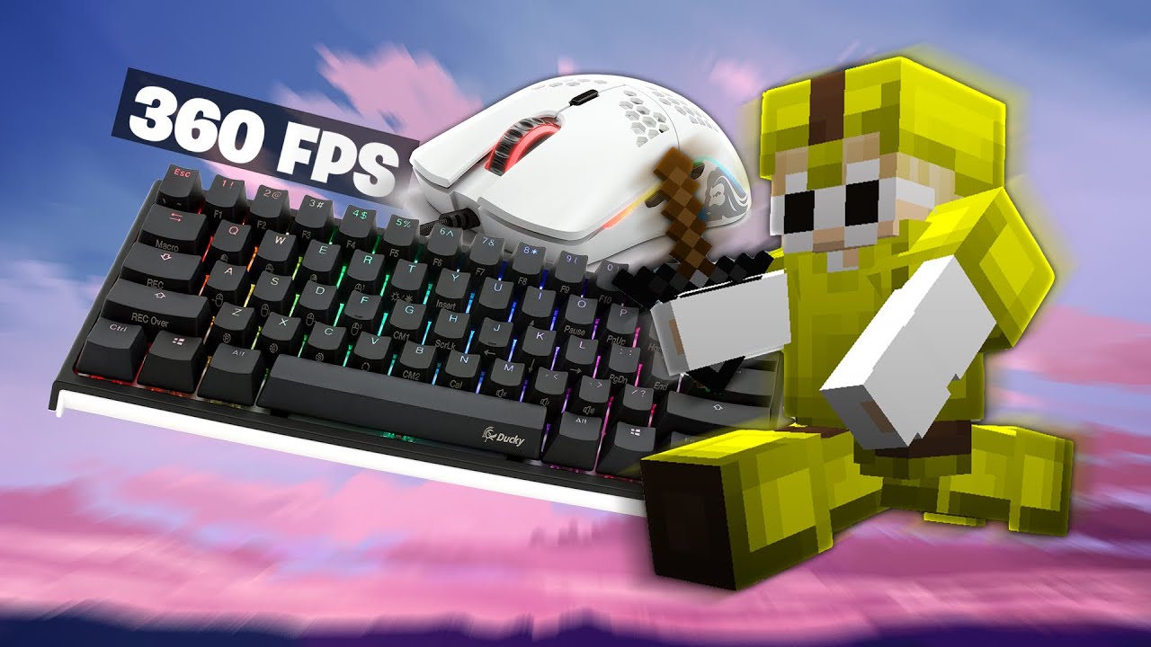 Keyboard + Mouse Sounds (Doubles) ft. Craftdee | 360 FPS