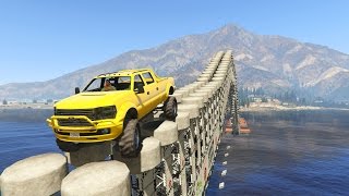 EL PUENTE PELIGROSO!!! - CARRERA GTA V ONLINE - GTA 5 ONLINE