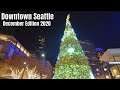 Seattle Night Walk in Downtown | Washington State 4k