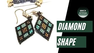 HOBBY: BRICK STITCH DIAMOND SHAPE
