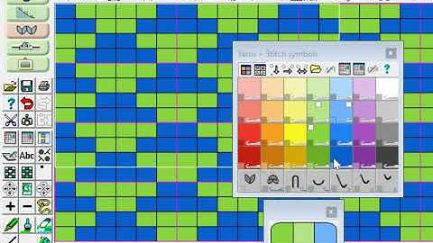 How to Create a Fair Isle Design in DesignaKnit 8