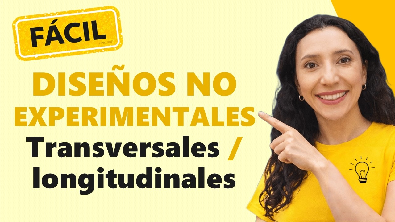 🤨🐶🐱Diseños no experimentales: investigación transversal y longitudinal ...
