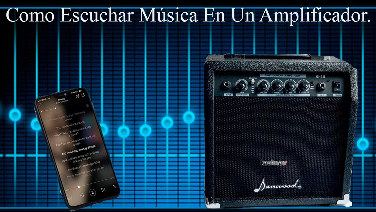 Como utilizar un amplificador de guitarra electrica. P1C18 