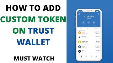 How To Add Custom Token On Your Trust Wallet and Create Mutiple Wallet