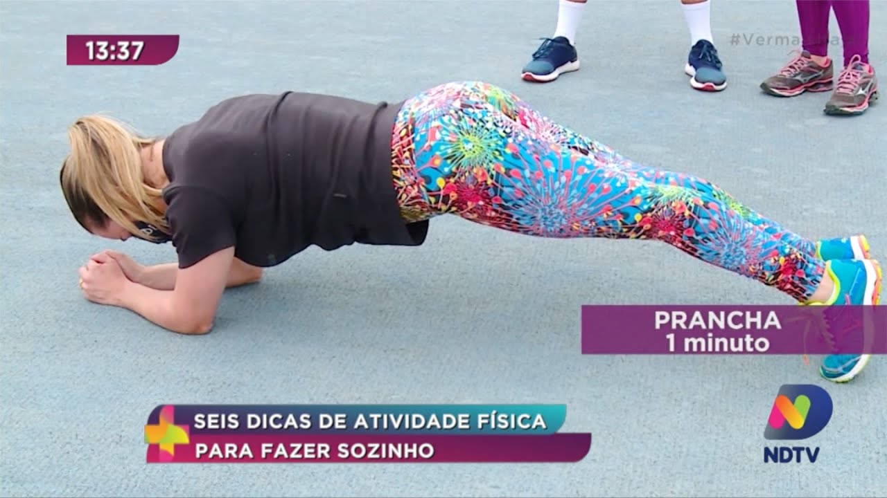 Seis dicas de atividades físicas para fazer sozinho