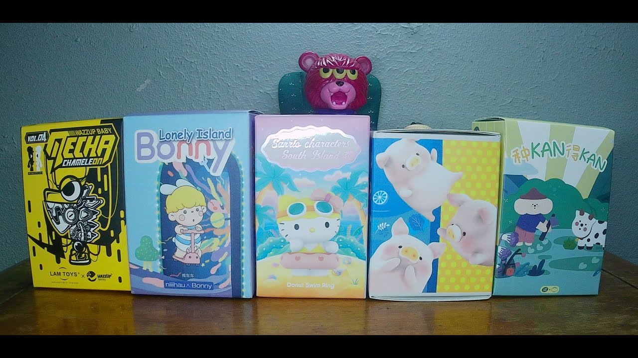 Strange Cat Toys Blind Box Bundle - July (2/2)
