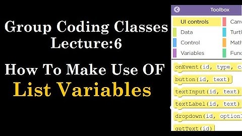 Lecture-6| The Rs 500 Group Coding Classes  | Applab | Code.org