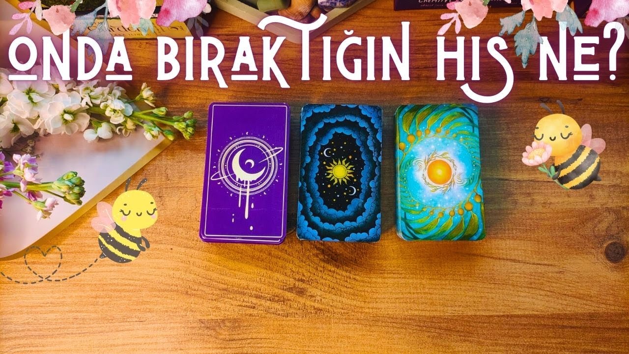 🐝🤍ondaki karşılığın ne?🧁adını duyduğunda neler hissediyor? 💭 zamansız tarot açılımı ✨