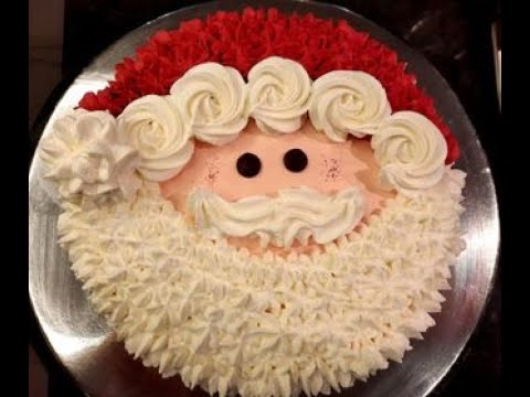 PASTEL SANTA CLAUS / Pastel navideño / Paso a paso receta - YouTube