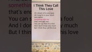 Download Lagu I Think They Call This Love | Elliot James Reay MP3 Download Lagu I Think They Call This Love | Elliot James Reay MP3