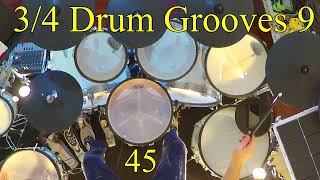 3/4 Grooves 9 Pattern 45