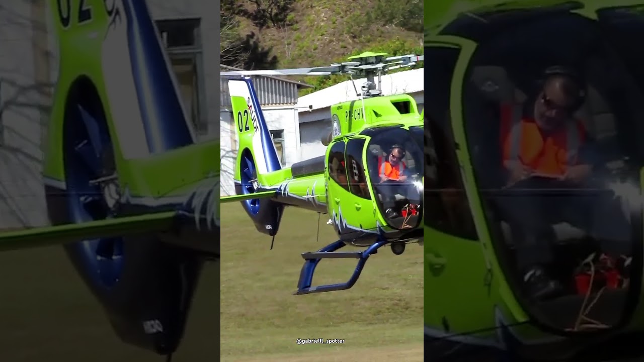 Novo helicóptero da secretaria da saúde do rio de janeiro