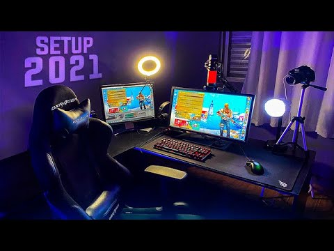 MEU NOVO ESTÚDIO E SETUP GAMER DOS SONHOS - YouTube