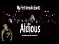 First Introduction to Aldious Go Away
