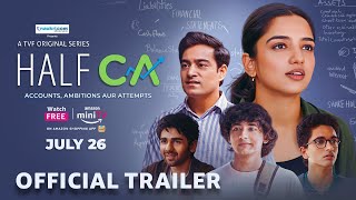 Half CA  - Official Trailer | ft. Ahsaas Channa | TVF | Streaming FREE 26th July on Amazon miniTV