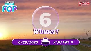 Hoosier Lottery Cash_Pop4_Evening 06/29/2026