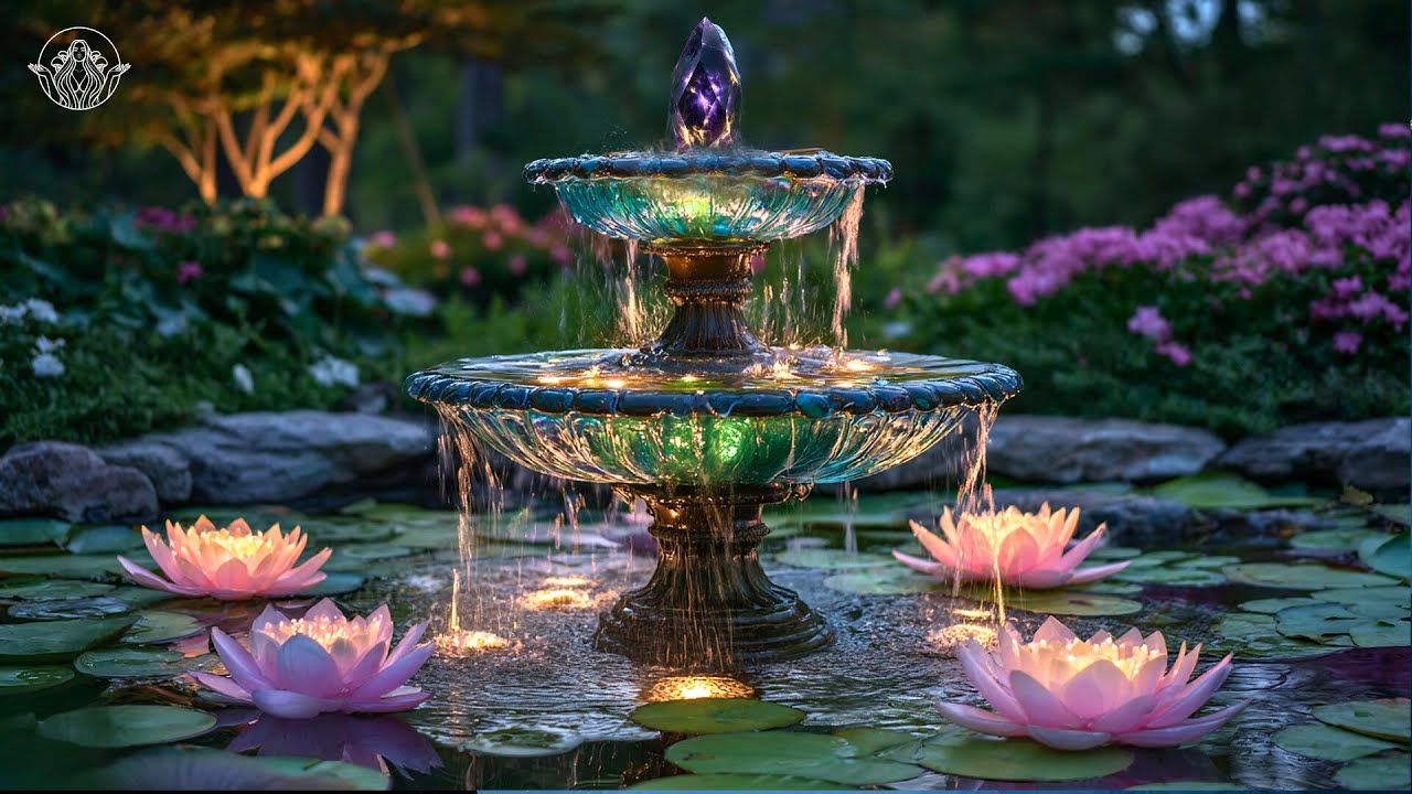 639Hz Black Quartz Fountain - Enhances Confidence and Helps Balance Energy in the Body