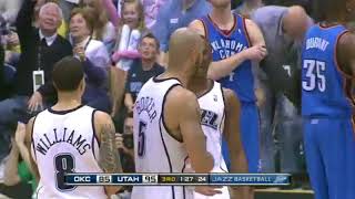 Carlos Boozer Monster Poster + Stare Down on Ibaka 2010