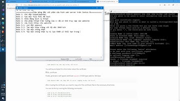 Cài đặt web server trên Centos 8