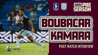 "I feel good to be back" | Boubacar Kamara shares his post match thoughts 💬