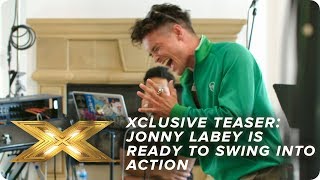 Xclusive Teaser Jonny Labey Is Ready To Swing In To Action X Factor Celebrity