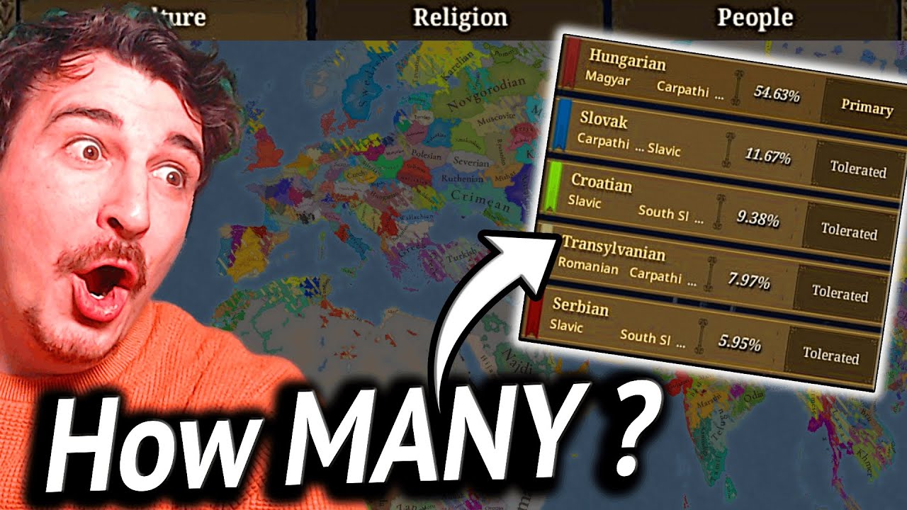 PDX FINALIZED The EU5 Culture & Religion MAPS & I Can Share DETAILED ...