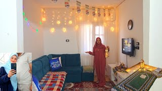 روتين اول يوم رمضان🥳من اول السحور كله نشاط وبهجه وفرحه✨️شوفوا عملت ايه