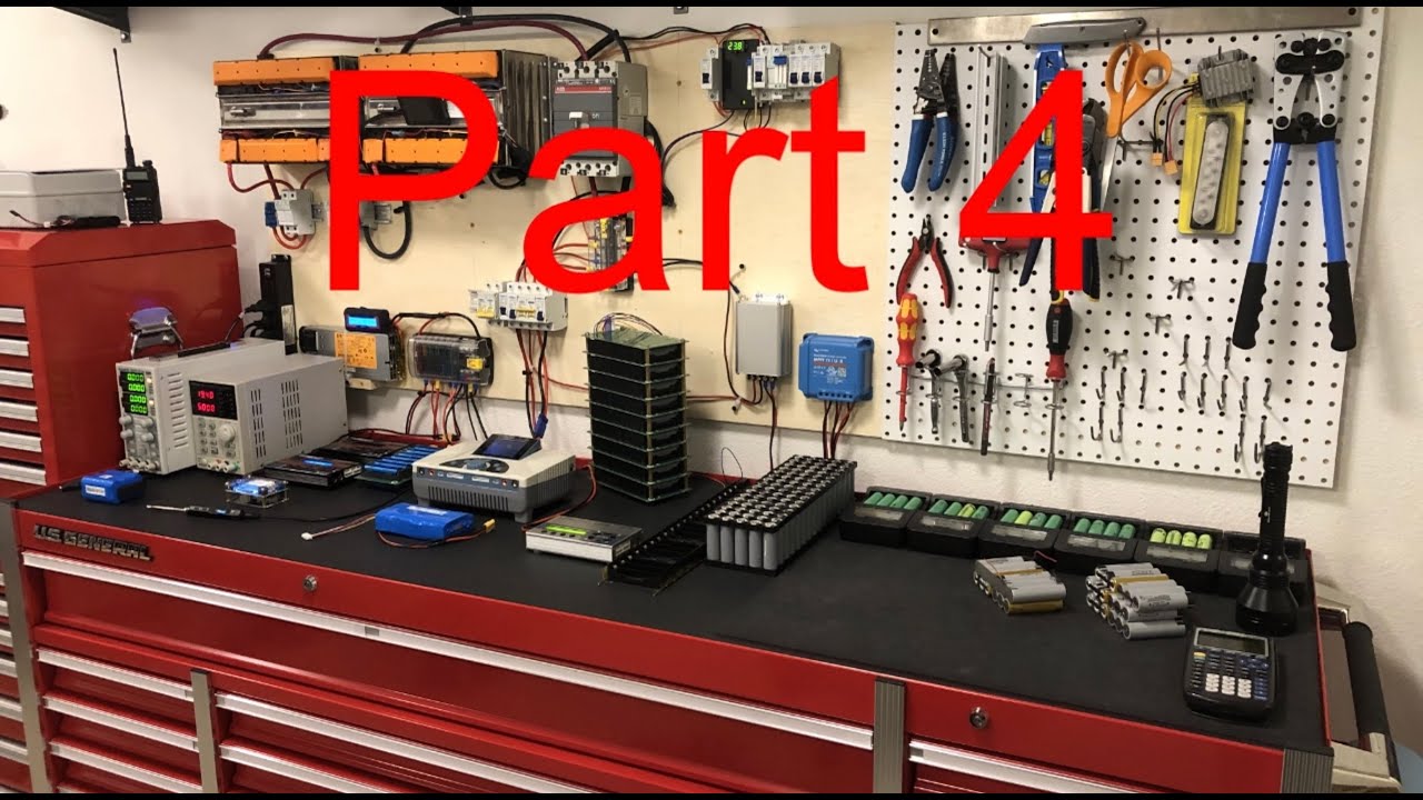 DC Battery Bench Part 4 Chargers and Gear YouTube