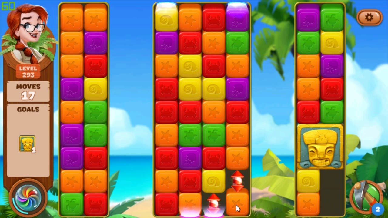 Lost Island Blast Adventure level 293