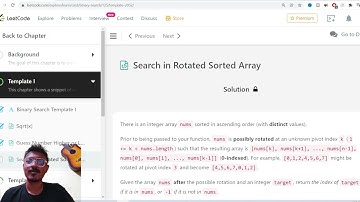 Search in Rotated Sorted Array | LeetCode 33 Solution | Hindi C++