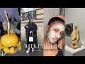 Week end vlog  muse resto skincare tuto coiffure de la hess