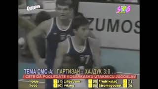 WORLD CUP: 1990 semi-final - Yugoslavia vs USA (Petrovic 31 pts)