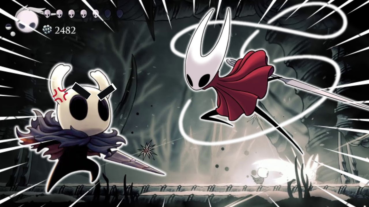 HORNET makes me RAGE in HOLLOW KNIGHT - YouTube