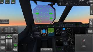 Uçak Simülatörü- Turboprop Flight Simulator 3D Android Gameplay screenshot 1