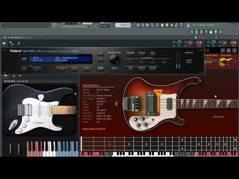 xhun-audio-ironaxe-vst-(-physically-modelled-electric-guitar-)-demo