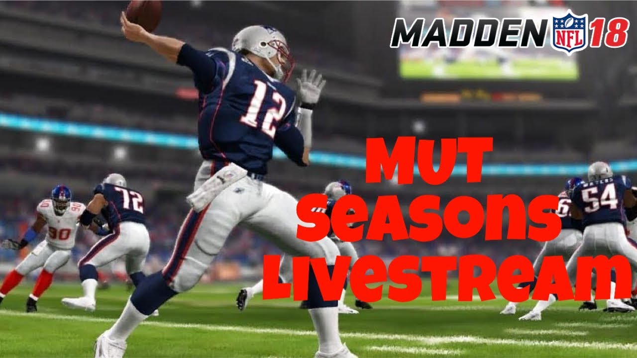 Madden 18 Gameplay | Mut Season | Livestream