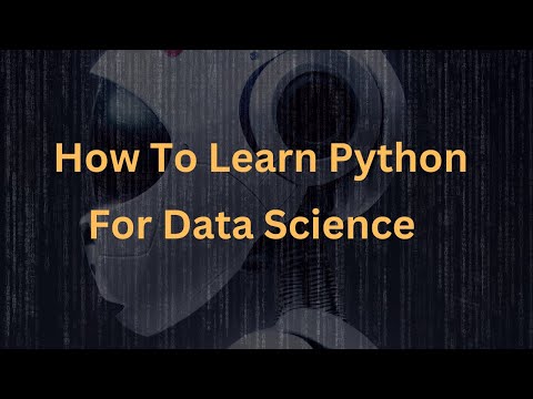 How to learn Python for Data Analysis/Data Sciece #python