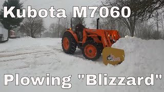 Kubota M7060 8' Pusher