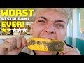 Eating At The Worst Reviewed Restaurant In My City!  (1 STAR)