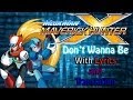 Megaman maverick hunter x  dont wanna be lyrics and translation