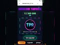 TPR фарм до листинга! #web3 #telegramзаработок #крипта2026 #мемкоины #криптовалюта #shorts