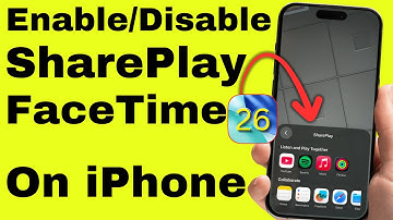 How to Enable/Disable SharePlay in FaceTime on iPhone in iOS 26
