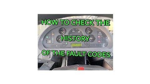 How To Check Fault Codes History
