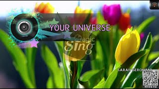 [MAGICSING Karaoke] SARAH GERONIMO - YOUR UNIVERSE karaoke | Tagalog